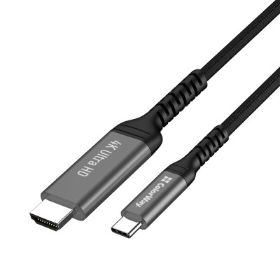 Кабель мультимедійний USB-C to HDMI M 2.0m 4K60Hz black ColorWay (CW-CBCHD077-BK) Вінниця - фото 8