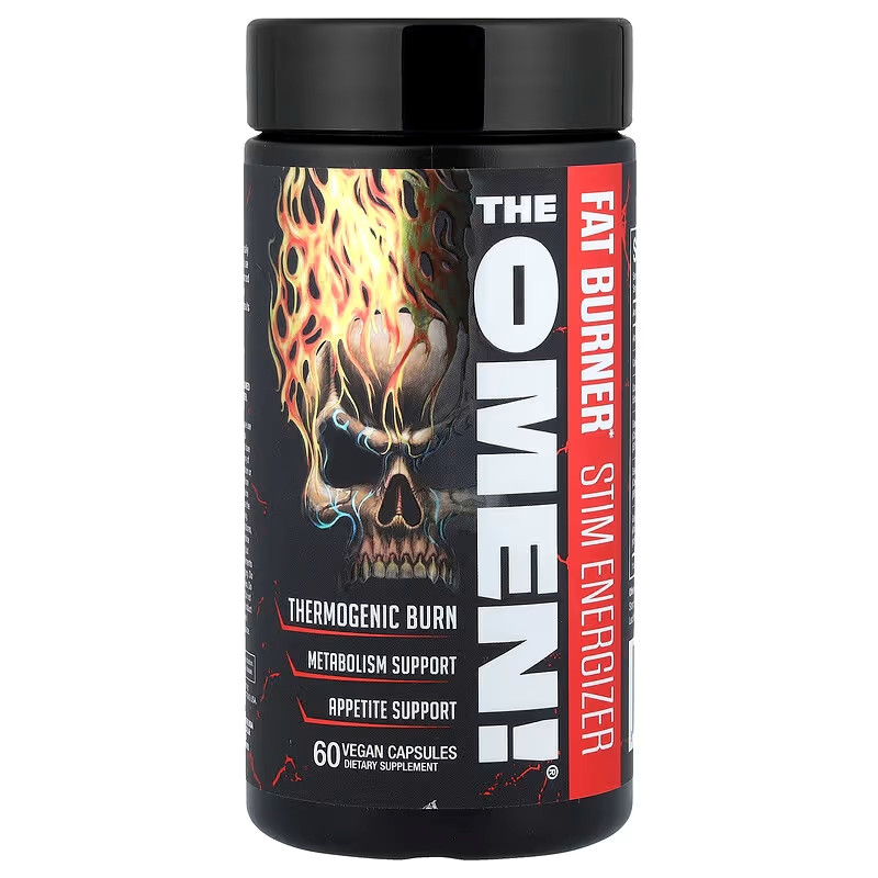 Жиросжигатели Cobra labs The Omen! Fat Burner 60 Vegan Capsules Луцк - изображение 1