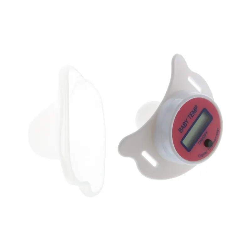 Соска градусник рожевий, розмір 59*50мм, пластик, час вимірювання 2 хвилини Київ - фото 1