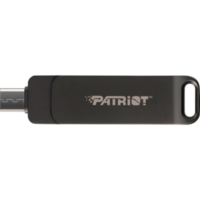 USB флеш накопитель Patriot 64GB Rage R550 Matte Black USB/Type-C 3.2 (PE64GR550DSAD) Винница - изображение 4