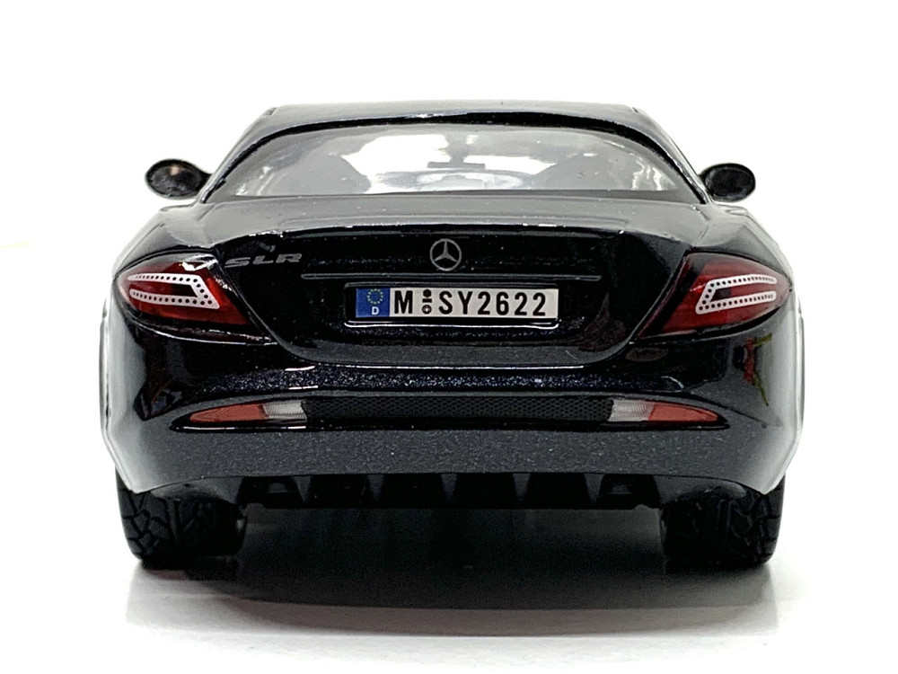 Машина Автосвіт Mercedes slr інерційна відчиняються двері капот 19см Чорний (AP-1898) Чернігів - фото 4
