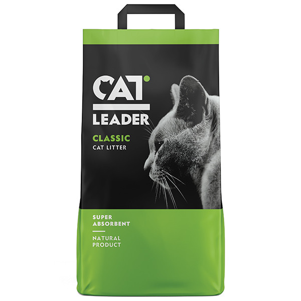 Cat Leader Classic КЭТ ЛИДЕР КЛАССИК супервпитывающий наполнитель в кошачий туалет Киев - изображение 1