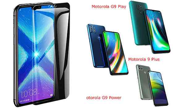 Защитное стекло NeoGlass для Motorola G9 Play, 9 Plus, G9 Power – ультрапрозрачное и устойчивое Киев