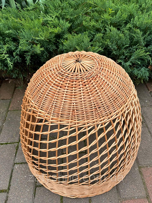 Люстра плетеная большая круглая Киев - изображение 2