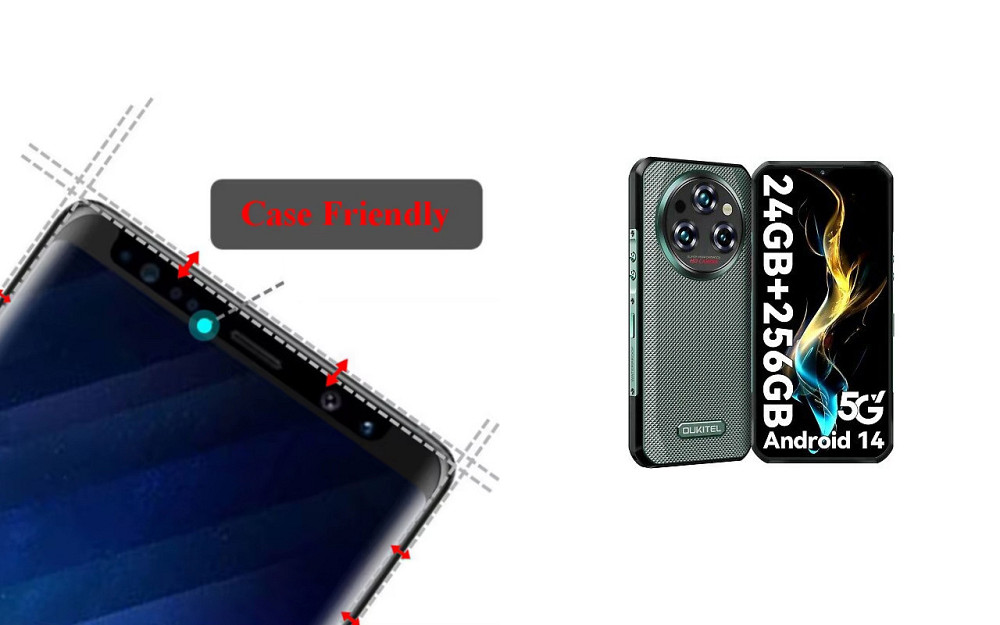 Захисне скло HyperGlass Pro для Oukitel WP35, Oukitel WP35 S – максимальна чутливість та захист Київ - фото 4
