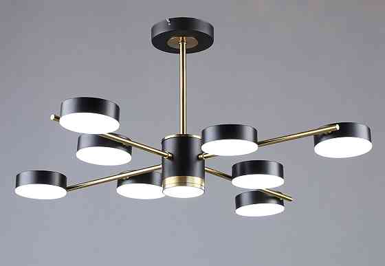 SIRIUS Люстра світлодіодна в стилі лофт Sirius B N6369/8 COP+BK Коломыя