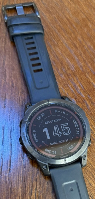 Смарт -Часы Garmin Fenix 7 Titanium Sapphire Solar 47mm. Киев - изображение 7