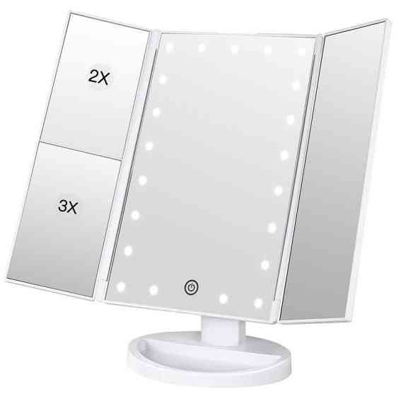 Настільне Дзеркало книжка 3pcs mirror з підсвічуванням Одеса