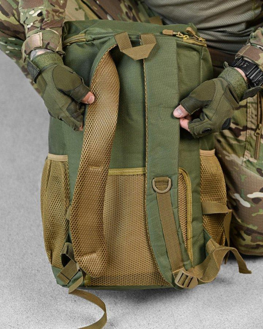 Уристичний рюкзак 60L oliva ДЛ7544 Одеса - фото 9