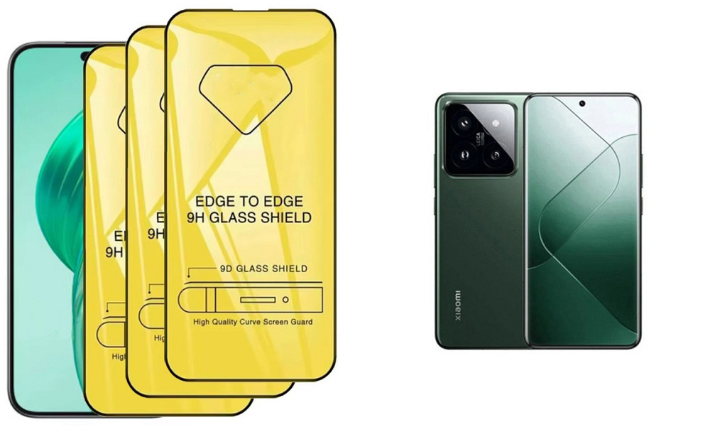 Захисне скло DefenzoGlass для Xiaomi Redmi 14 Pro – подвійна міцність Київ - фото 3