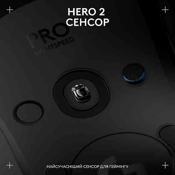 Миша бездротова Logitech G Pro 2 Lightspeed Black (910-007295) ( Чорний ) Харьков