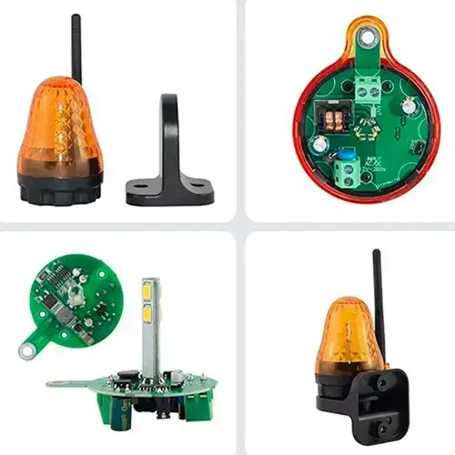 Світлодіодна сигналізаційна лампа для воріт JD-06 Київ - фото 2