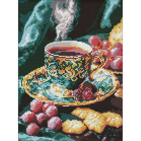 Алмазна мозаїка "Кава по-турецьки" ©art_selena_ua AMO8130, 30х40 см Вінниця