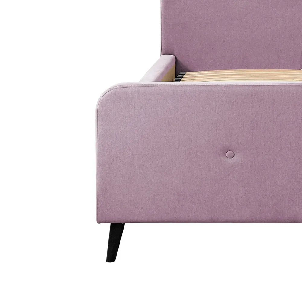 Ліжко Двоспальне Michelle Standart 160 х 200 см Fibril 24 A1 Рожевий Київ - фото 7