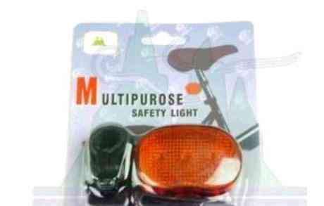 Стоп-сигнал (в сборе) велосипедный (универсальный) (mod 006) KL Мукачево