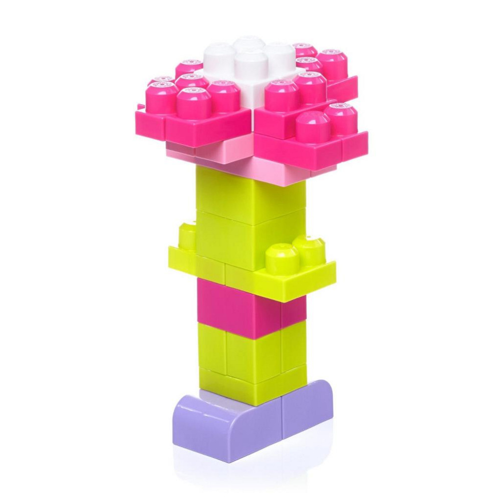 Конструктор Mega Bloks розовый в мешке 60 деталей (DCH54) Винница - изображение 3