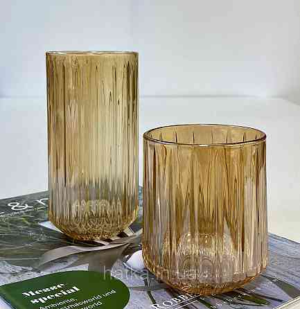 Набір склянок 6 шт OLens "Янтарний Дюк" 250 мл для дому та ресторанів Київ