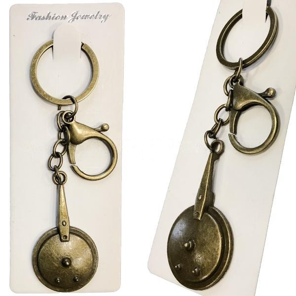 Брелок для ключів жіночий Сковорідка Київ - фото 1