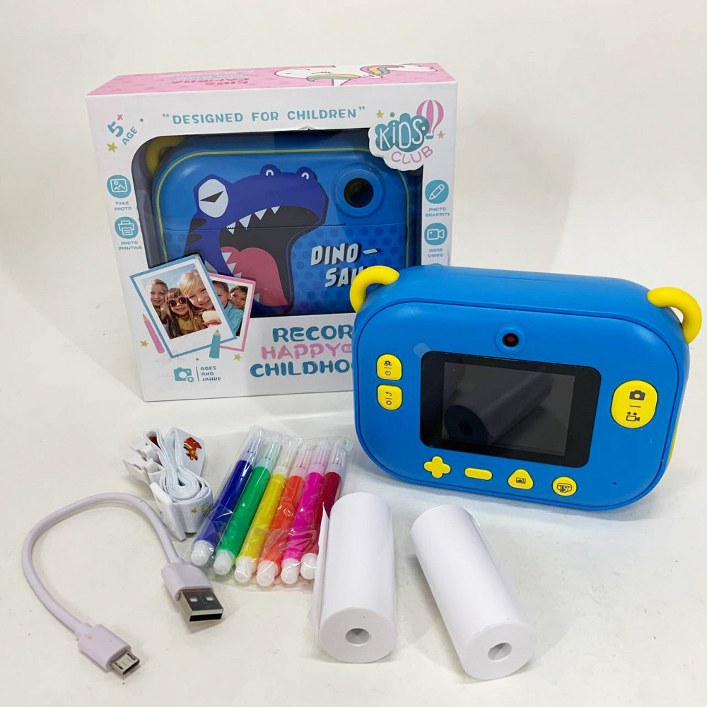 Популярний цифровий фотоапарат для дітей, Фотокамера для дітей з функцією друку, Фотопринтер дитячий PM-67 Львів - фото 11