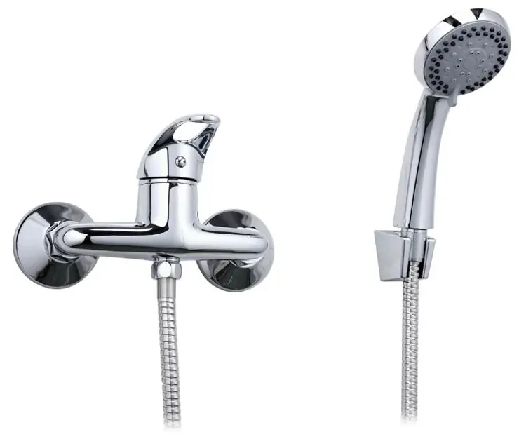 Смеситель для душа Frap F2003 с душевым гарнитуром, хром Киев - изображение 1