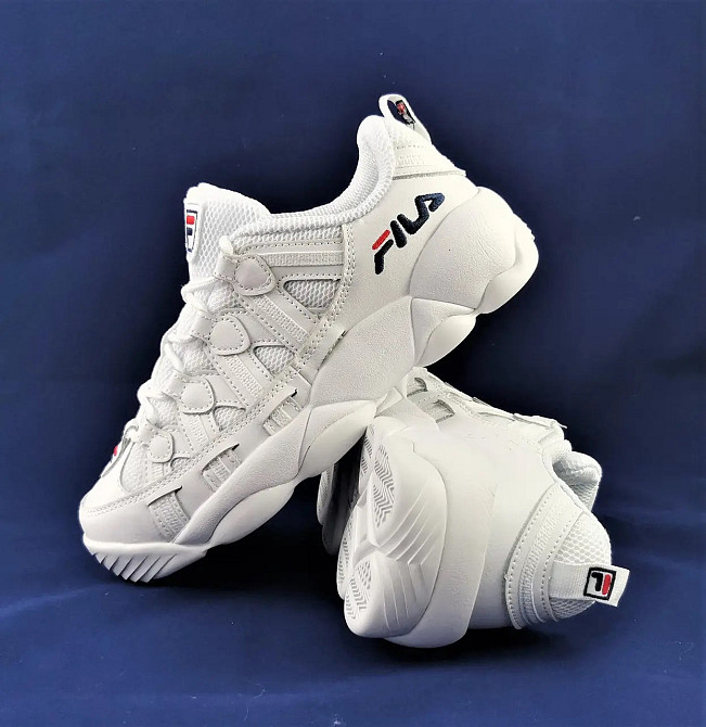 Кросівки Жіночі FILA Білі Шкіряні Філа (розміри: 36,37,38,39,40) Відео Огляд Дніпро - фото 4