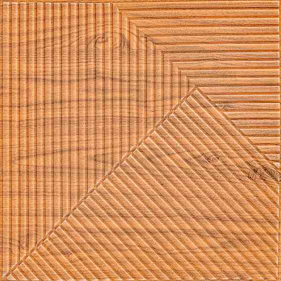 Самоклеюча декоративна 3D панель Бамбук Дерево Золото 500х500х5мм SW-00002885 Київ