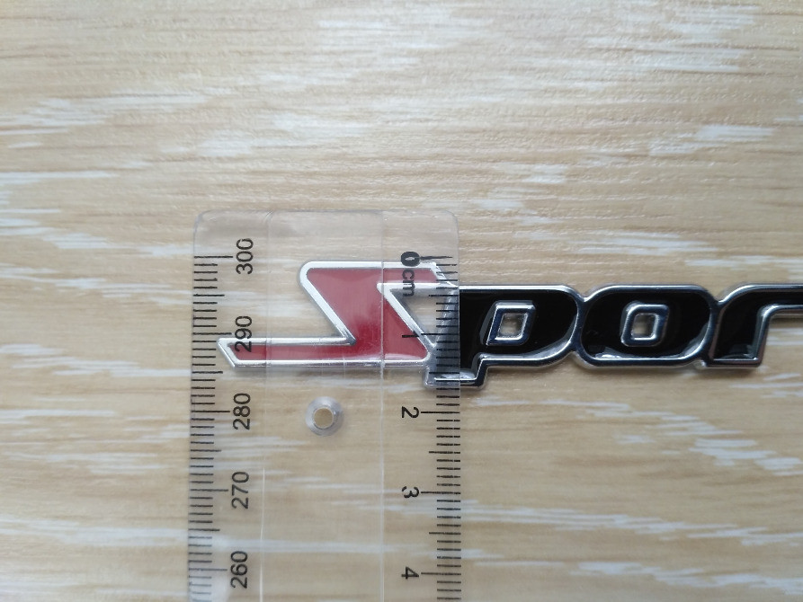 Наклейка Sports Металева на авто чи мото Київ - фото 4