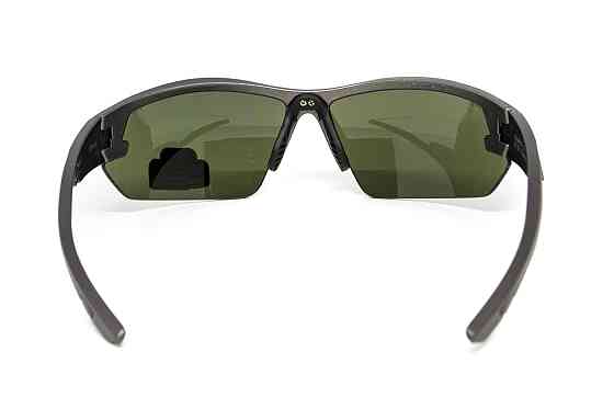 Захисні окуляри Venture Gear Tactical Semtex 2.0 Gun Metal (forest gray) Anti-Fog, чорно-зелені в оправі кольору "темний металік" Запоріжжя