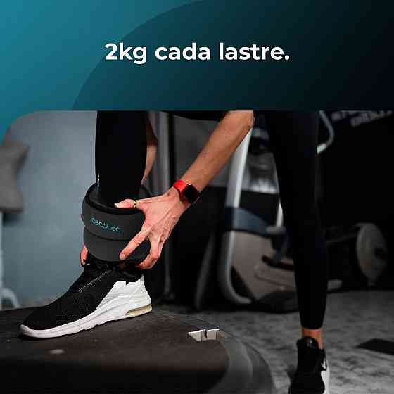Обважнювачі Cecotec Drumfit AnkleBell 2000 Neo (2шт по 2 кг) (CCTC-07207) ( 26422 ) Харків