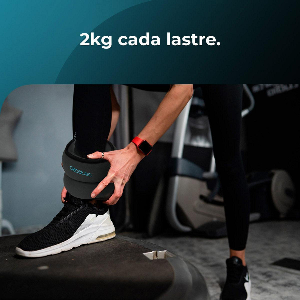 Обважнювачі Cecotec Drumfit AnkleBell 2000 Neo (2шт по 2 кг) (CCTC-07207) ( 26422 ) Харків - фото 2