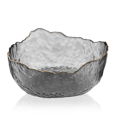 Салатник Ardesto Bell, 16.5см, скло, сірий (AR5006) Вінниця - фото 2