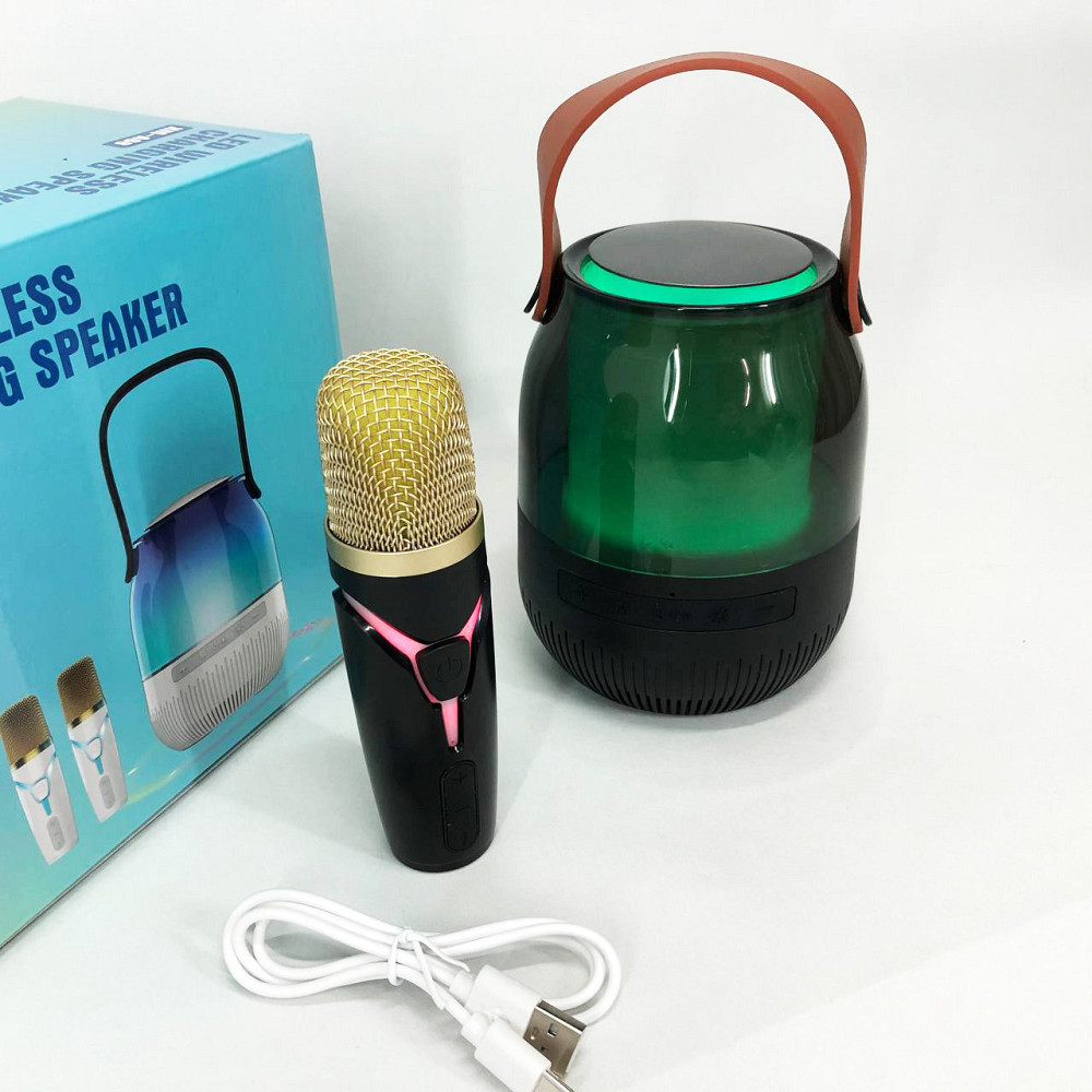 Блютуз мікрофон для домашнього караоке XM-A68, Мікрофон з караоке для QX-676 розваги дітей Київ - фото 8