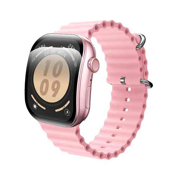 Смарт-часи W&O X10 Pro 46mm, розові, водостійкі Киев