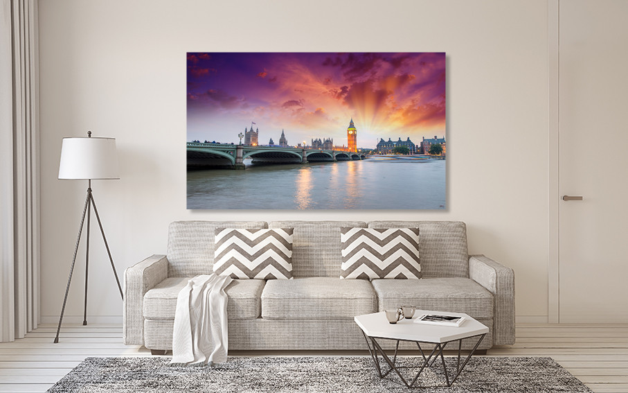 Картина холст в гостиную / спальню   Велика Британія     MLP_230 50x100 см Киев - изображение 2