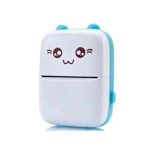 Термопринтер карманный для печати, Bluetooth, 1000мАч и 10 рулонов бумаги 57мм Киев