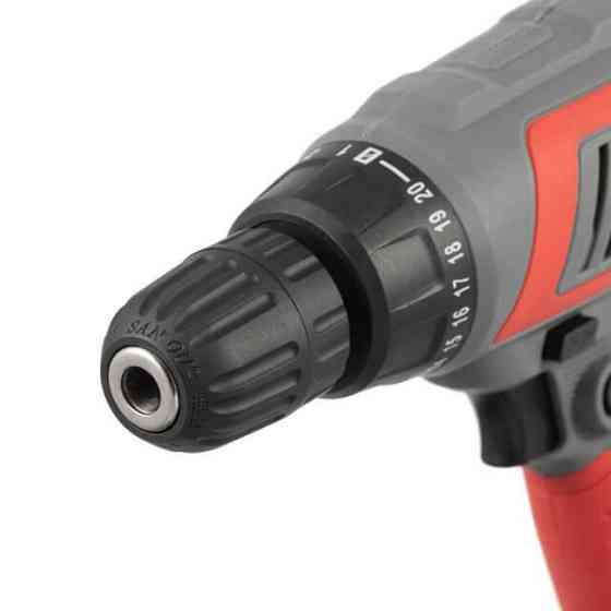 Дриль-шурупокрут електричний INTERTOOL DT‑0103, 0,32 кВт, 0-750 об/хв, 0,8-10 мм, 10 Нм електродриль з плавним запуском Львів