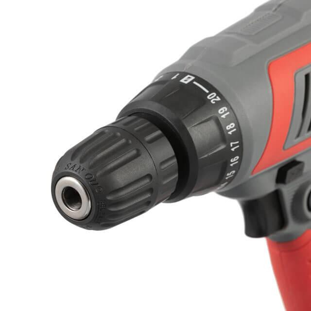 Дриль-шурупокрут електричний INTERTOOL DT‑0103, 0,32 кВт, 0-750 об/хв, 0,8-10 мм, 10 Нм електродриль з плавним запуском Львів - фото 6