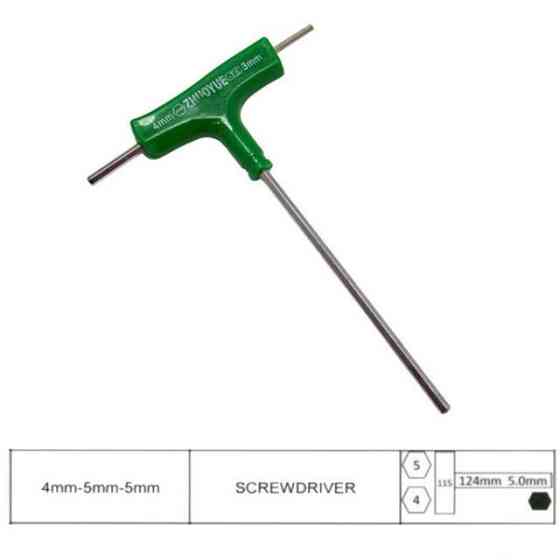 Шестигранный ключ (тройник) 4/5/5 мм Мукачево