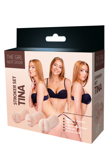 Набор мастурбаторов Dream Toys THE GIRL NEXT DOOR TINA Sex Aura Киев - изображение 5