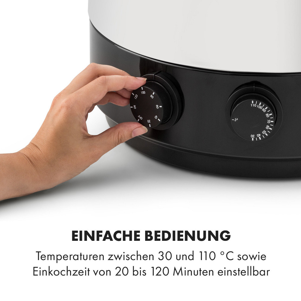 KonfiStar 50 автомат для консервування диспенсер для напоїв 2500 Вт 50 л 110 °C 120 хв неіржавка сталь 50 л Рівне - фото 4