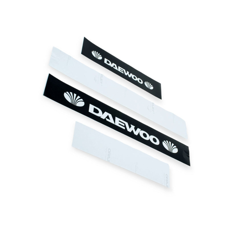 Наклейка на пороги "daewoo" (4шт) Мукачево - фото 1