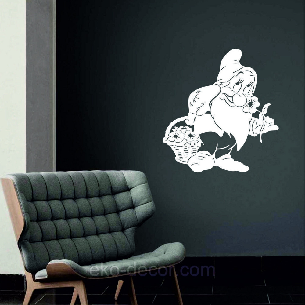 Декоративное настенное Панно «Гномик», Декор на стену Киев - изображение 3