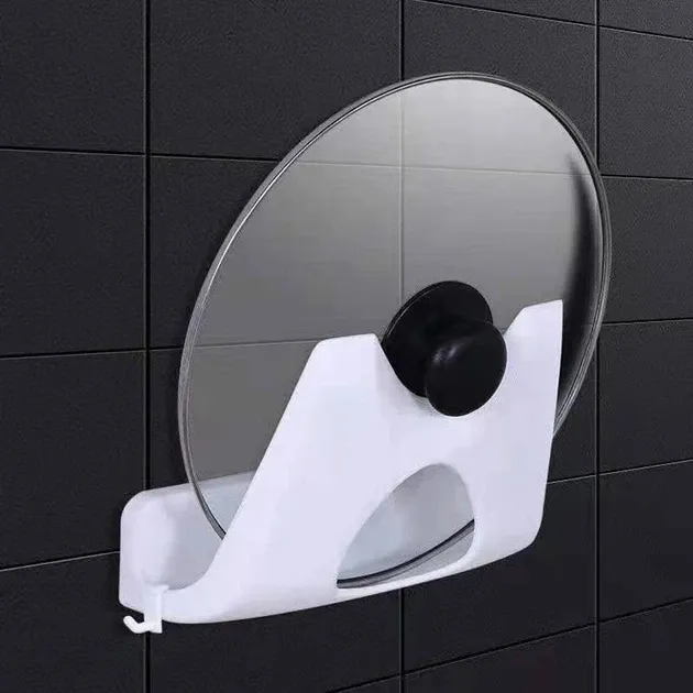 Настінна підставка для кришок Multifunctional storage pot cover rack, органайзер для кухні Київ - фото 1
