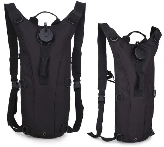 Тактическая питьевая система гидратор KMS (гидропак + рюкзак) Черный Киев