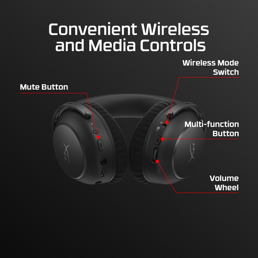 Гарнитура HyperX Cloud Alpha 2 Wireless Black (AJ5C7AA) ( 10163 ) Харків - фото 11