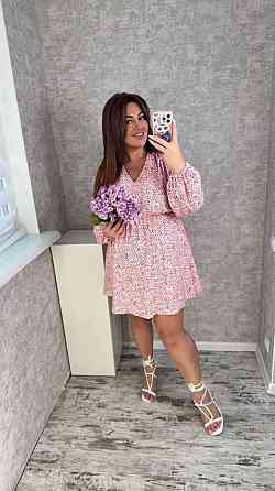 Женское стильное, романтичное, легкое платье из софта Одесса