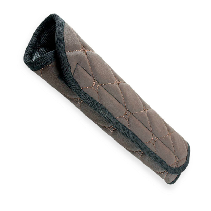 Чехол безопасности l кожзам коричневый ремня Мукачево - изображение 1