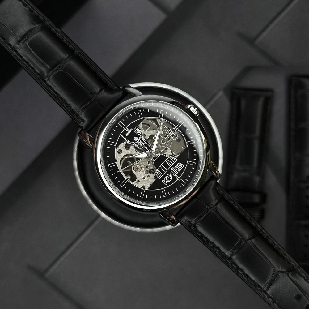 Чоловічий годинник Awarder 022 Київ II Silver-Black SBR Киев - изображение 2