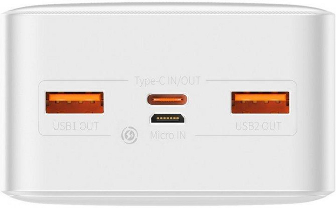 Внешнее зарядное устройство Baseus Bipow Digital Display 30000mAh 20W PPDML-N02 Белый Винница - изображение 6