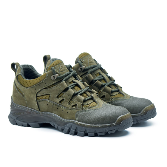 Тактичні літні кросівки. Міцні, непромокальні 4011 хакі ЗСУ 46 (30,5) Харків